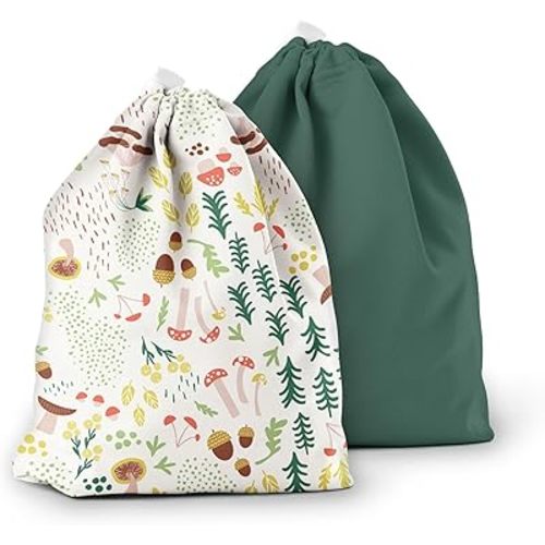Esembly Duo-Waterproof Wet Dry Bags for Cloth Diapers