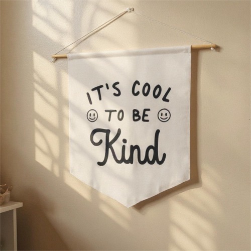 Cool to Be Kind Pennant Banner