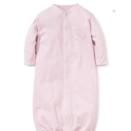 Simple Stripes Pink Convertible Gown