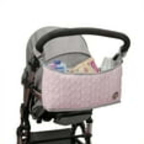 Stroller Hanging Bag with Wet Bag- Baby Diaper Bag Stroller Organizer Caddy Portable Stroller Storage Pouch for Outdoor