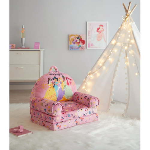 Disney Princess 2-in-1 Flip Out Chair Pink for Kids