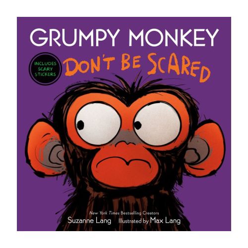 Grumpy Monkey Don't Be Scared - by Suzanne Lang (Hardcover)