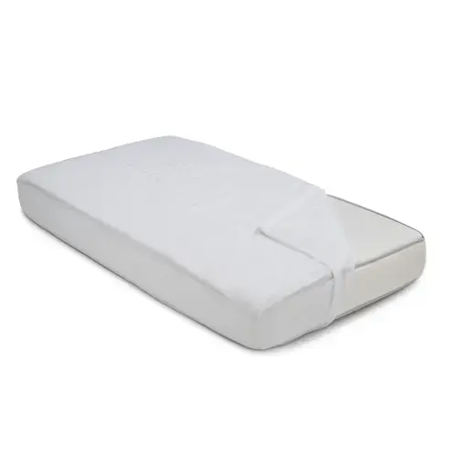 Beautyrest KIDS Silver DualCool Technology Fitted Baby Crib Mattress Pad Cover