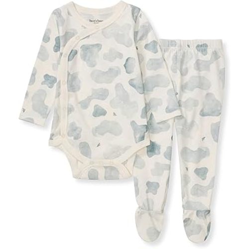 Burt's Bees Baby baby-boys Bodysuit and Pant Set, 100% Organic Cotton