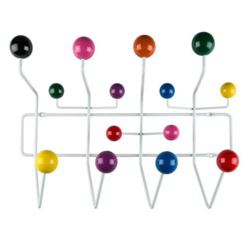 Metal Wall Organizer with Key Hooks
