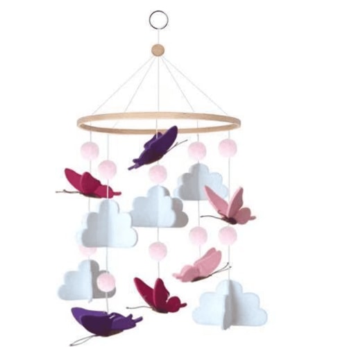 BESTSKY Crib Mobile Adds Space Vibrancy Baby Mobile Elegance in Style Depth to the Space Mobile for Crib,Style4