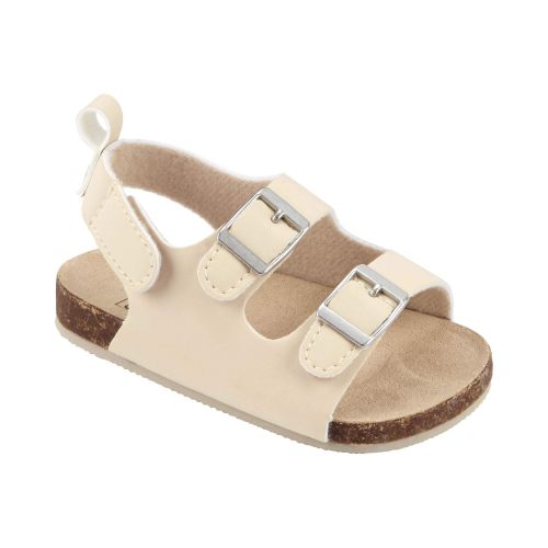 Baby Buckle Faux Cork Sandals - Carter's | Carter's