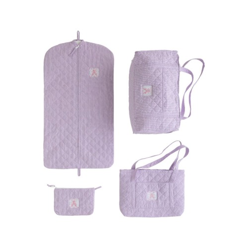 Quilted Luggage Set