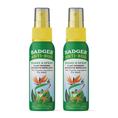 Badger Anti-bug Shake & Spray - 2.7oz/2pk
