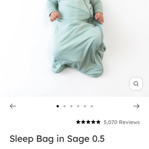 Bamboo Sleep Bags 0.5 TOG | Sleep Sacks | Kyte Baby