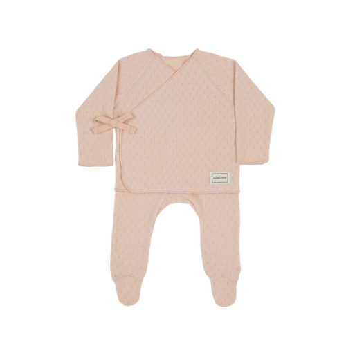 Set Welcome Holey Pink - Minicoton