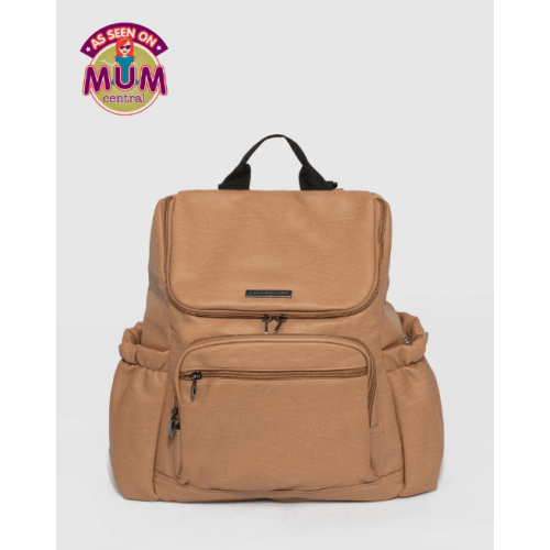 Caramel Baby Bag Backpack
