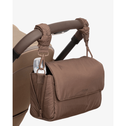 Convertible Stroller Caddy Crossbody | Hazelnut