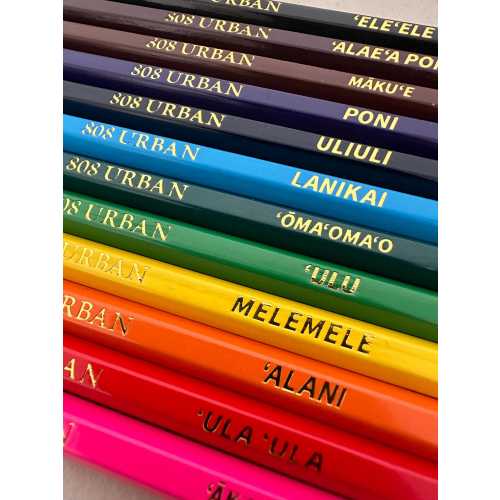 Ōlelo Hawai’i Hawaiian Coloring Pencil