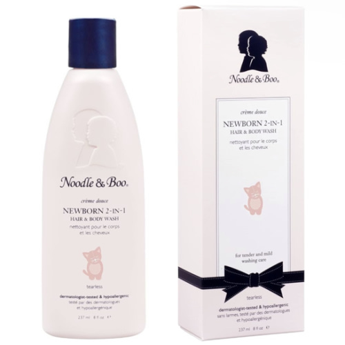 Noodle & Boo Newborn 2-in-1 Baby Shampoo and Body Wash, Tear-Free, Hypoallergenic, Baby Bath Essentials, Moisturizing, pH-Balanced, Vitamin-Enriched, Pediatrician-Tested