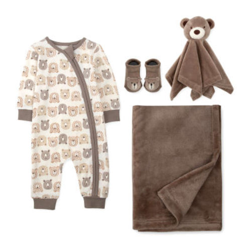 Baby Essentials Baby Boys 4-pc. Baby Clothing Set