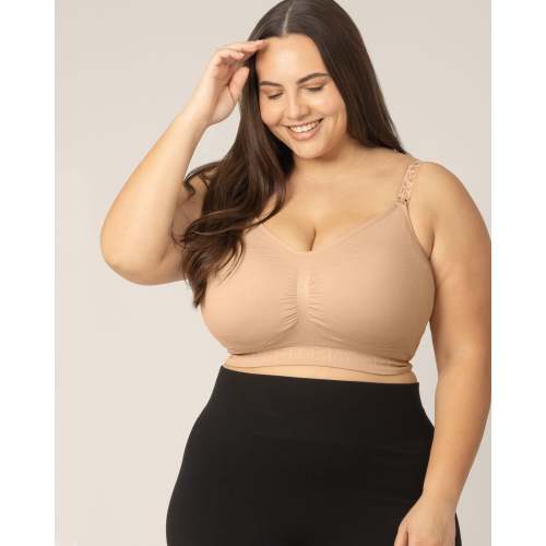 Sublime® Hands-Free Pumping & Nursing Bra | Deep Burgundy - Kindred Bravely