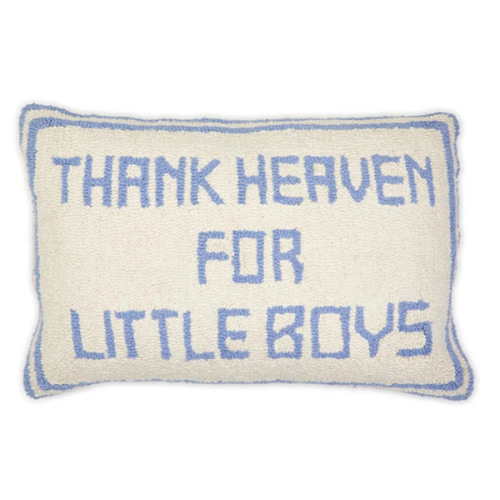 Two's Company Thank Heaven Punch Embroidery Decorative Throw Pillow – Smyth Jewelers