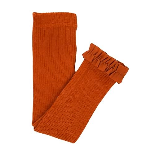 RuffleButts Baby/Toddler Girls Footless Ruffled Tights