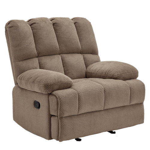 Batholo Manual Glider Upholstered Recliner