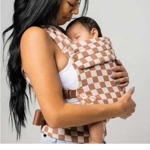 The Monarch Carrier - Mocha Check – Mabē