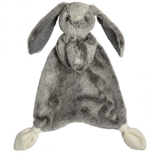 Silky Grey Bunny Lovey - 13" - Mary Meyer Stuffed Toys