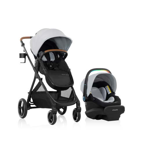 Evenflo Shyft Intuiti Travel System Featuring LiteMax NXT Preemie and Infant Car Seat with SensorySoothe