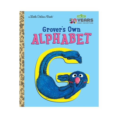 Grover's Own Alphabet (sesame Street) - (little Golden Book) By Golden Books (hardcover)