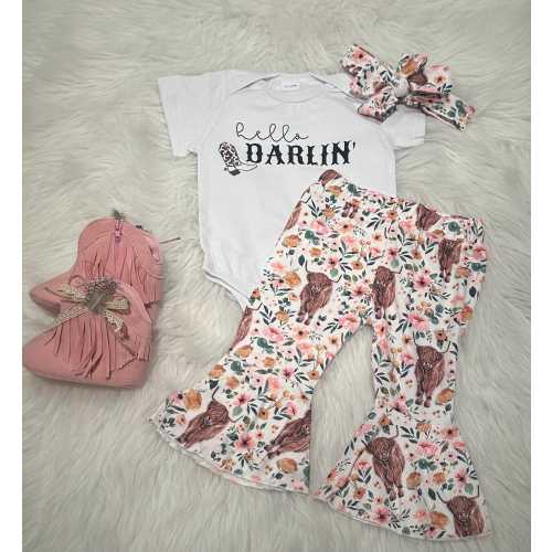 country hello baby set