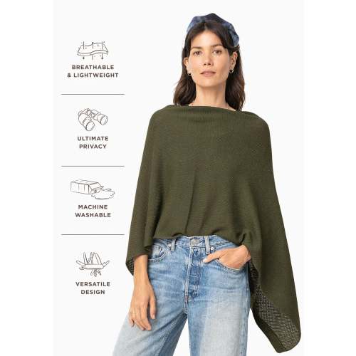 The Olive Cocoon™ Breathable Nursing Cover