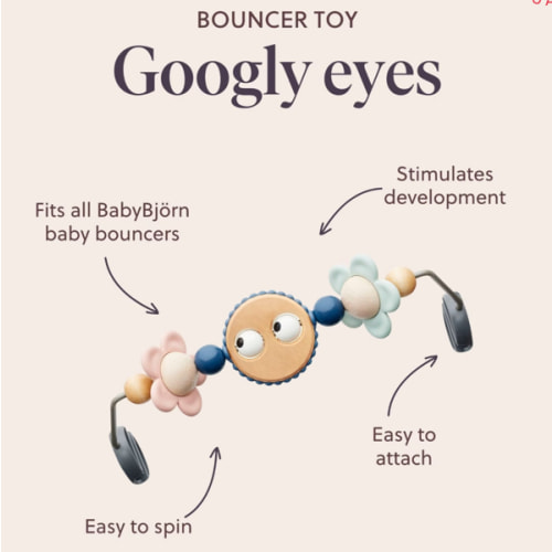 BabyBjörn Toy for Bouncer – Googly eyes