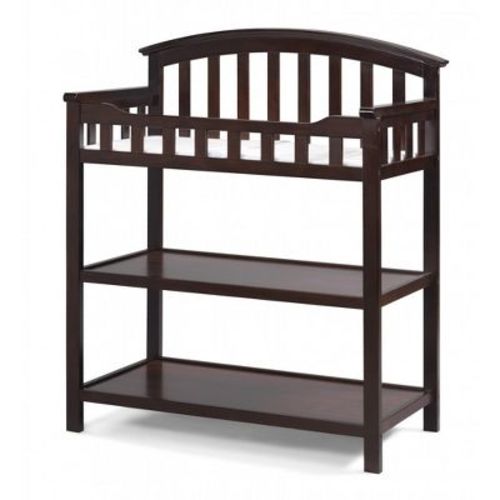 Graco Changing Table With Water-resistant Changing Pad - Espresso