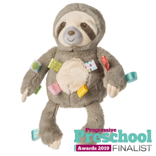 Taggies Molasses Sloth Soft Toy – 12" - Mary Meyer Stuffed Toys
