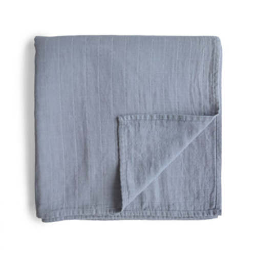 Organic Cotton Mushie Baby Muslin Swaddle Blanket