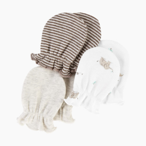 Carter's Mittens (3 Pack) - Mint Multi, 0-3 Months