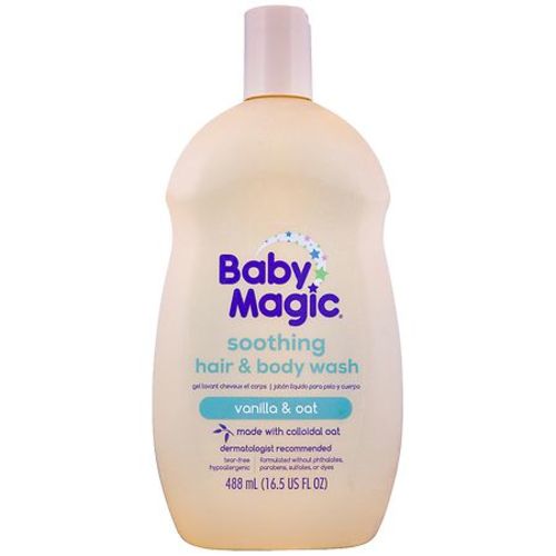 Baby Magic Soothing Hair and Body Wash Vanilla & Oat