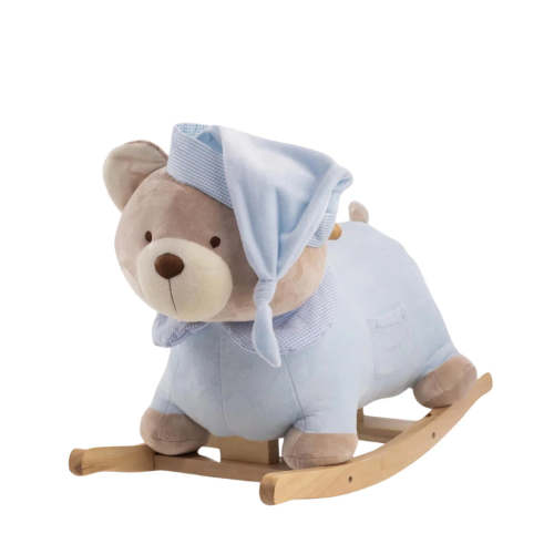 Teddy bear Rocker - blue