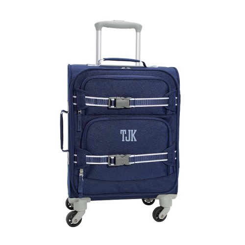 Mackenzie Navy Solid Ultimate Luggage