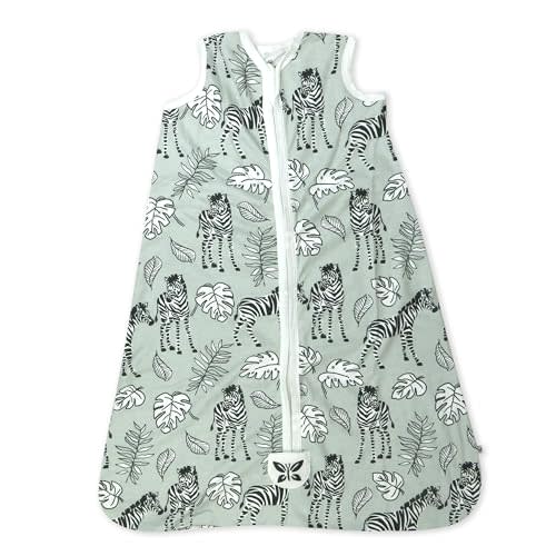 HonestBaby Zip Front Wearable Blanket 100% Organic Cotton for Infant Baby Boys, Girls