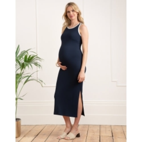 Janna | Jersey Bodycon Maternity-To-Nursing Dress With Built-In Bra