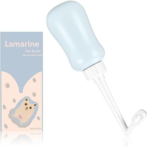 Peri Bottle for Postpartum Care and Perineal Cleansing | 12.7 OZ(Baby Blue)