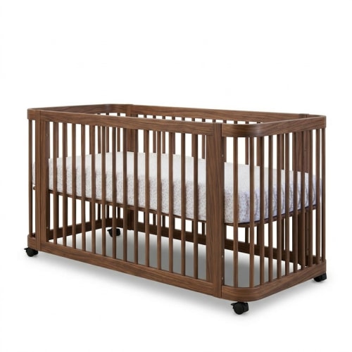 Sorelle Eternity 5-in-1 Crib  - Walnut