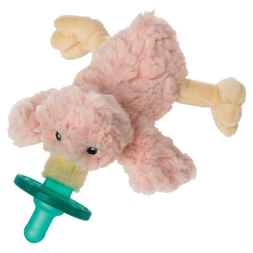 Mary Meyer WubbaNub Infant Pacifier, 6-Inches, Blush Putty Duck