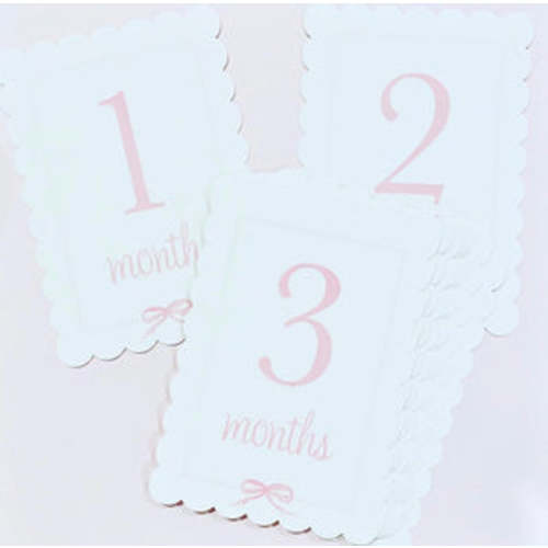Milestone Cards - Girl – Katie Corley Art