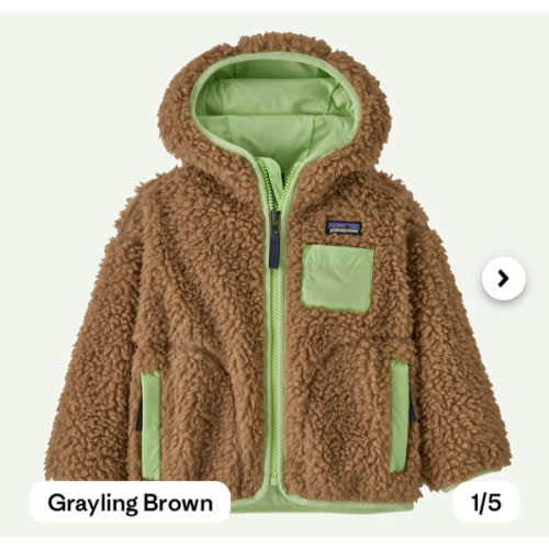 Patagonia Baby Retro-X® Fleece Hoody