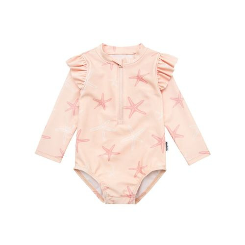 Gerber Baby Girls' One Piece Swimsuit - Starfish - 0-3 Months