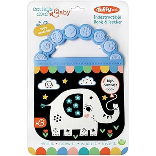 Look, Look, Baby! Rhyme Time (A Tuffy Book) Newborn High Contrast Book Teething Books for Babies