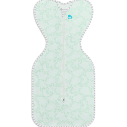 Swaddle Up™ 1.0 TOG Organic Cotton Mint Celestial Dot
