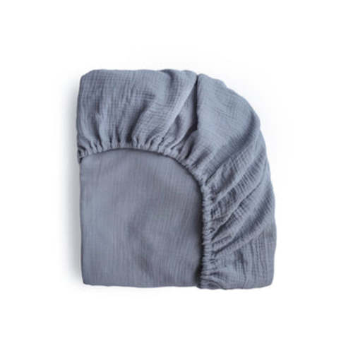 Mushie Mini Baby Muslin Crib Sheet