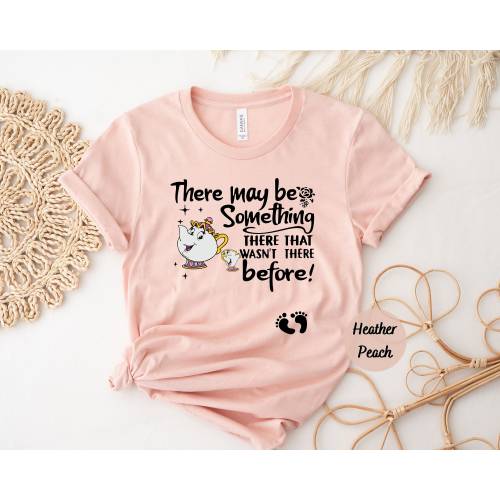 There May Be Something There That Wasn&#39;t There Before Shirt, Cute Pregnancy Announcement Shirt, Maternity Shirt, New Mom Christmas Gift